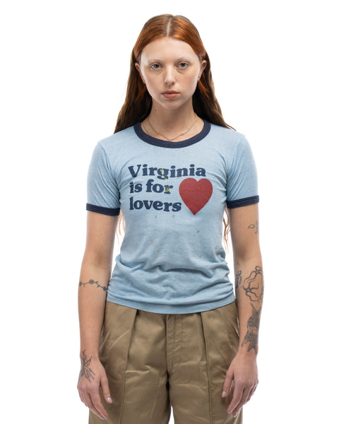 70’s Paper Thin Virginia Ringer Tee - Small