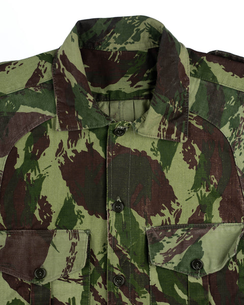 1960s Portuguese Brush Stroke Camo Shirt