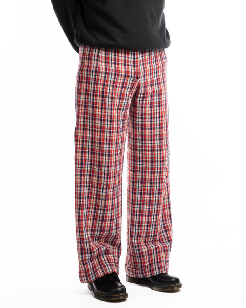 70’s Plaid Trousers - 32” x 30”