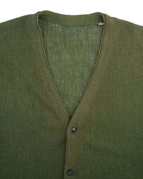 70’s Faded Wool Cardigan - Medium