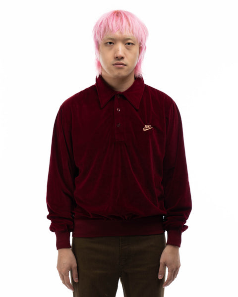 70’s Nike Velvet Pullover - XL