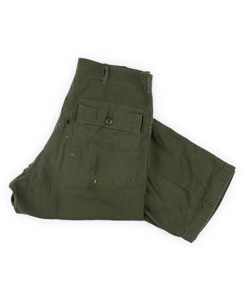 60’s OG-107 Utility Trousers - 32” x 27.5”