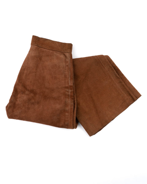 70's Suede Pants - 27" x 28"