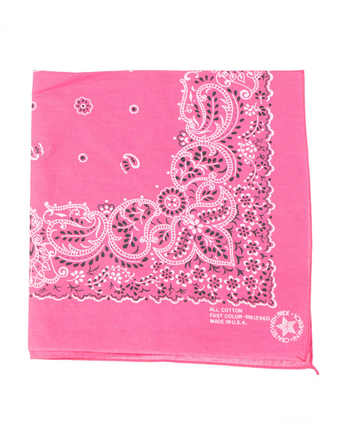 80’s Pink Bandana - OS