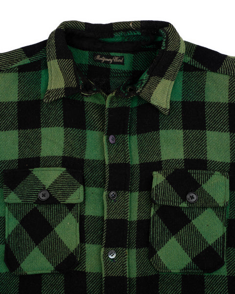 30’s Montgomery Ward Heavy Flannel - XL