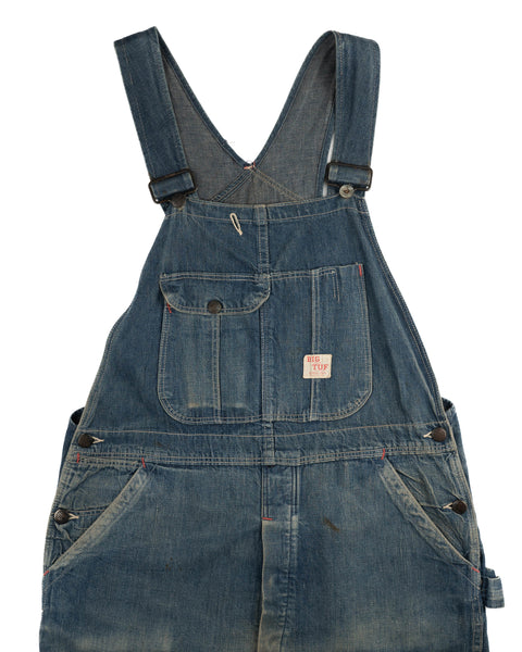 50's Big & Tuf Denim Overalls - 36” x 34”