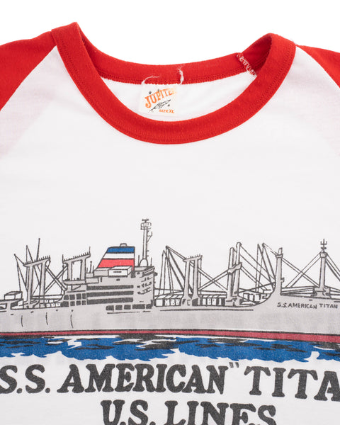 80’s SS American Tee - Small