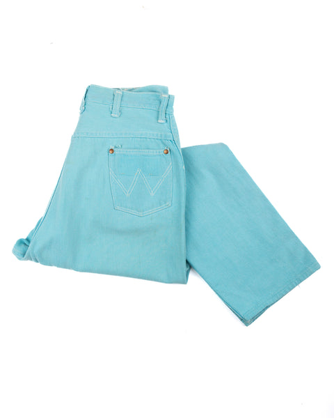 70’s Wrangler Blue Bell Rodeo Denim - 28” x 25”