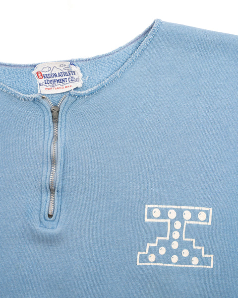 50's Chopped Quarter-Zip Sweatshirt - Large