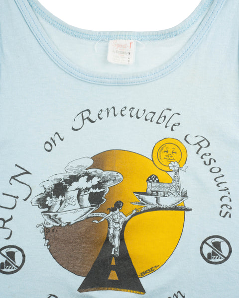 70’s Green Energy Running Tank - Small