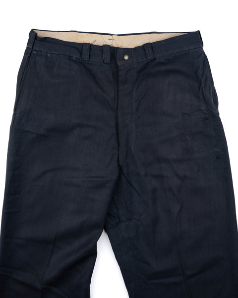 50’s Hercules Sail Cloth Trousers - 33” x 31”