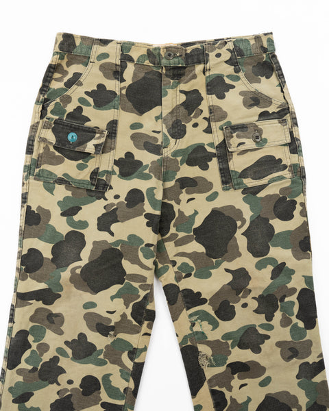 80’s Camo Bush Pants - 34” x 27”