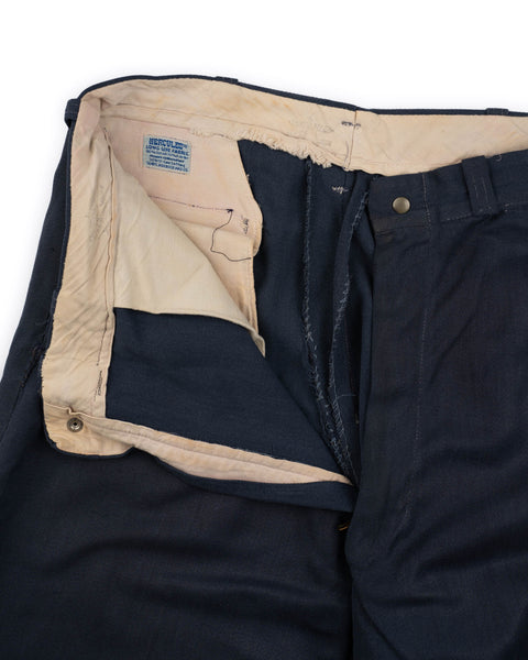 50’s Hercules Sail Cloth Trousers - 33” x 31”
