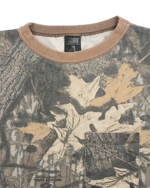 90's Mossy Oak Camo Tee - Small