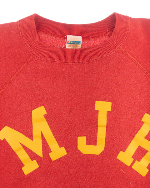 70’s Blue Bar Gusset Crewneck - Small