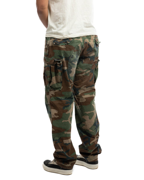 80’s Woodland Camo Pants - 36” x 32.5”