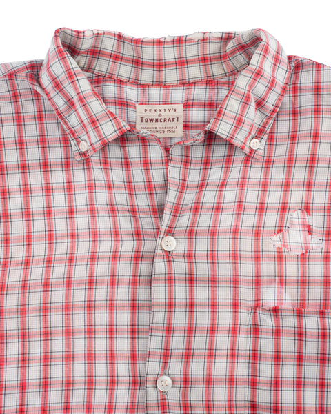 50’s Penney’s Plaid Shirt - Medium