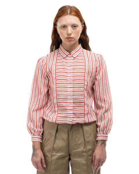 60’s Striped Button-Up - Small