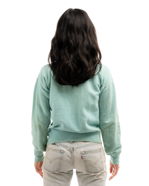 1960s Thrashed Seafoam Crewneck