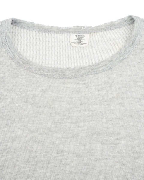80’s Thrashed Heather Grey Thermal - Medium