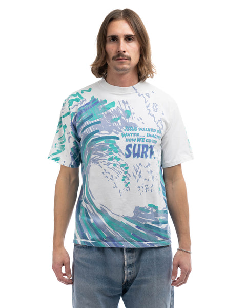 90’s Jesus Surfs Tee - Large