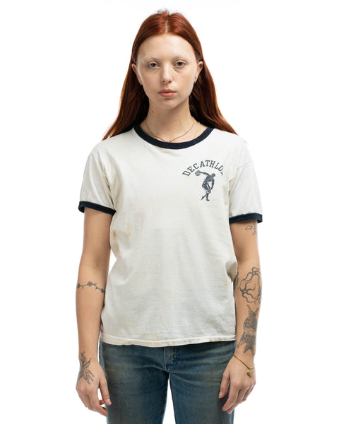 70’s Champion Blue Bar Decathlon Tee - Small