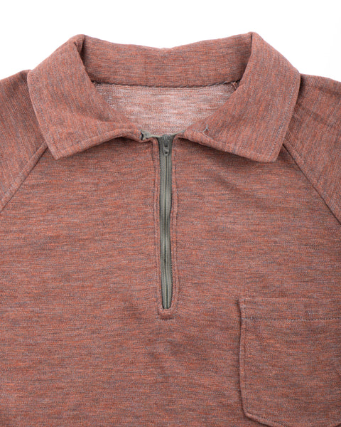 70’s Raglan Quarter-Zip Pullover - Medium