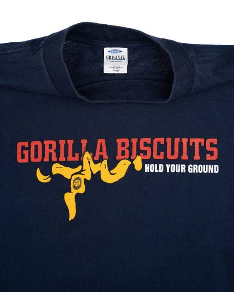 90’s Gorilla Biscuits Hold Your Ground Longsleeve Tee - XL