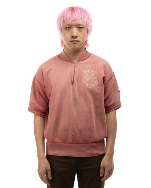 40’s Thor Faded Quarter-Zip Sweatshirts - Large