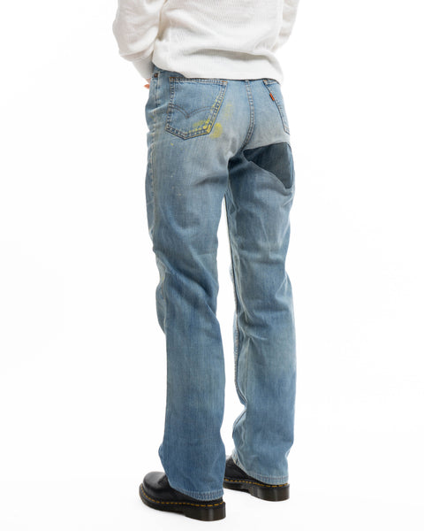 80’s Repaired Levi's Denim - 25” x 29”