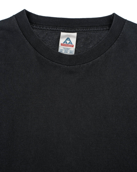 90’s Black Longsleeve Tee - XL