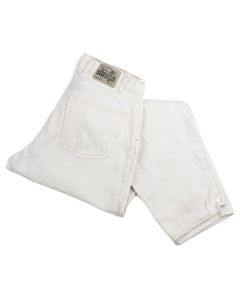 90’s White Levi’s Silver Tab Baggy - 32” x 33”