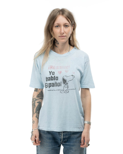 70’s Spanish Snoopy Tee - Small