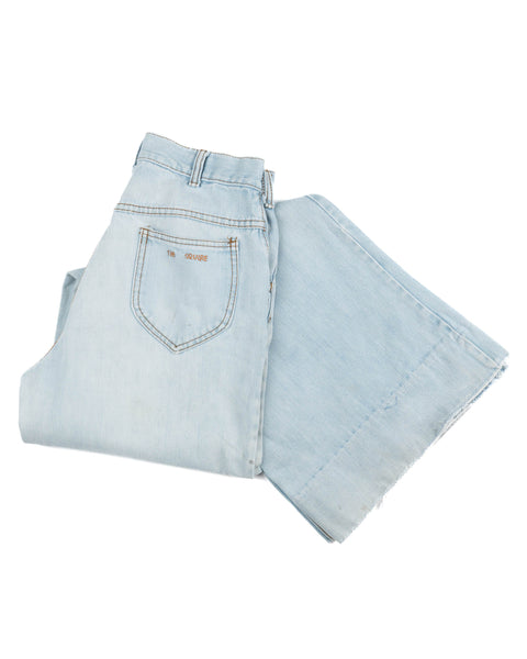 80’s Flared Denim - 26” x 31”