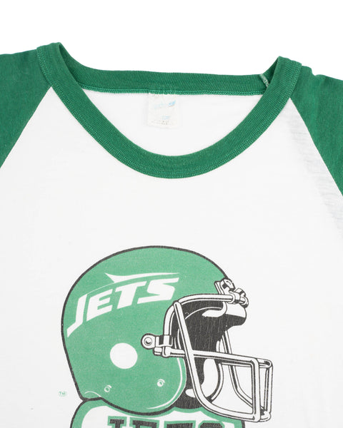 70’s Jets Fool Raglan - Large