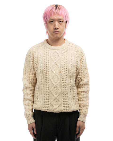 80’s Irish Knit Sweater - Large