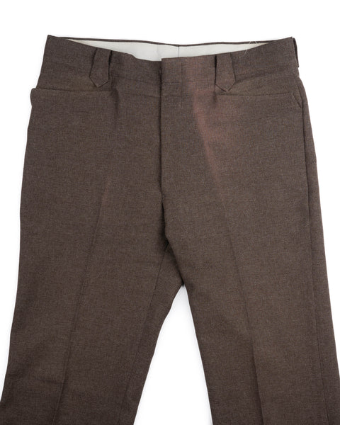 70’s Poly Trousers - 35” x 34”