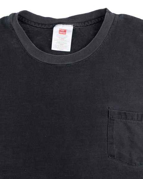 90's Boxy Faded Pocket Tee - XXL