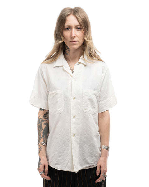 60’s Guymont Patterned Button-Up Shirt - Medium