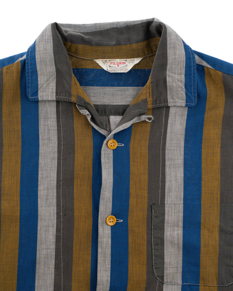 50’s Pilgrim Striped Loop Collar - Large
