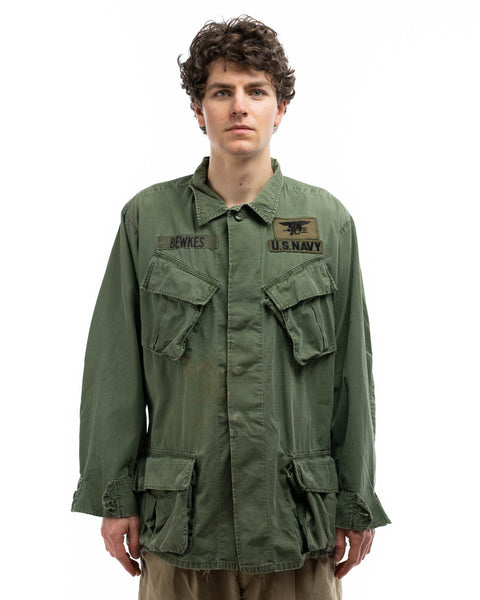 60's USN Poplin Jacket - Large