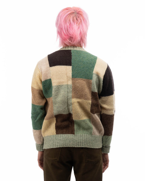 80’s Paneled Sweater - Large