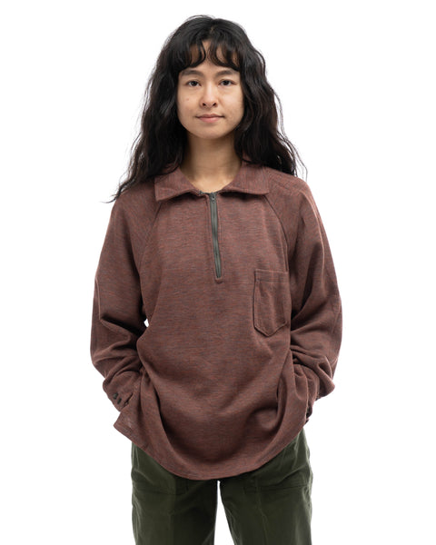 70’s Raglan Quarter-Zip Pullover - Medium