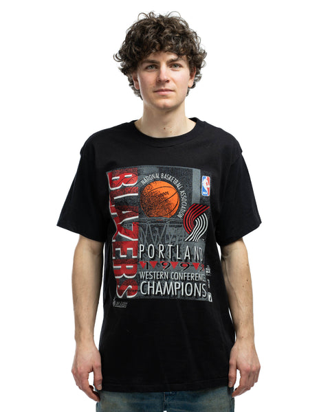90’s Blazers Conference Champs Tee - Medium