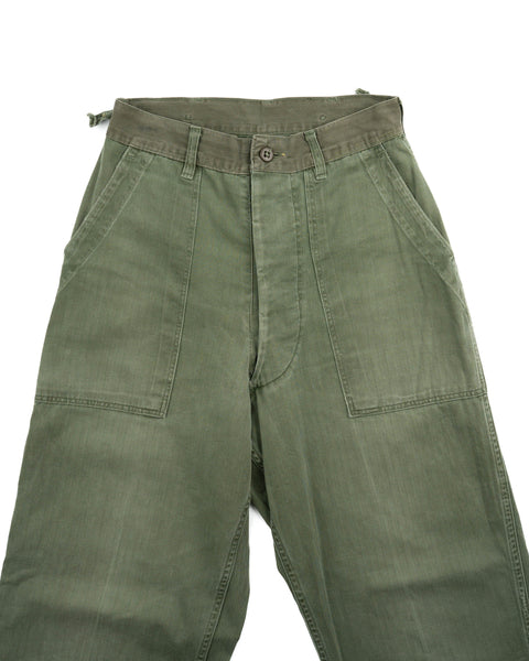 40’s 1947 Model HBT Baker Pants - 26” x 32”