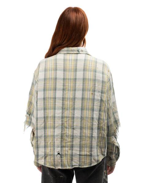 60’s Thrashed Big Mac Cotton Flannel - XL