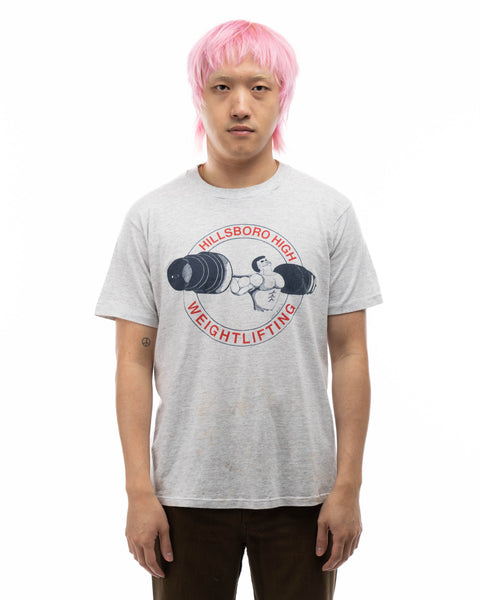 90's Hillsboro Weightlifting Tee - Large