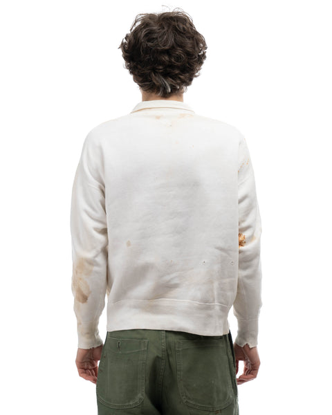 50's Thrashed Quarter-Zip Sweatshirt - Large