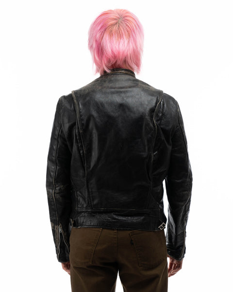 60’s Brooks Leather Moto Jacket - Medium