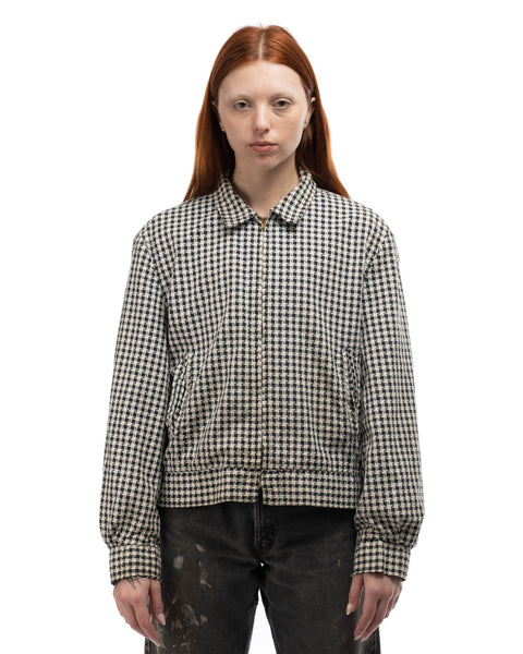 50's Houndstooth Ricky Jacket - Large
